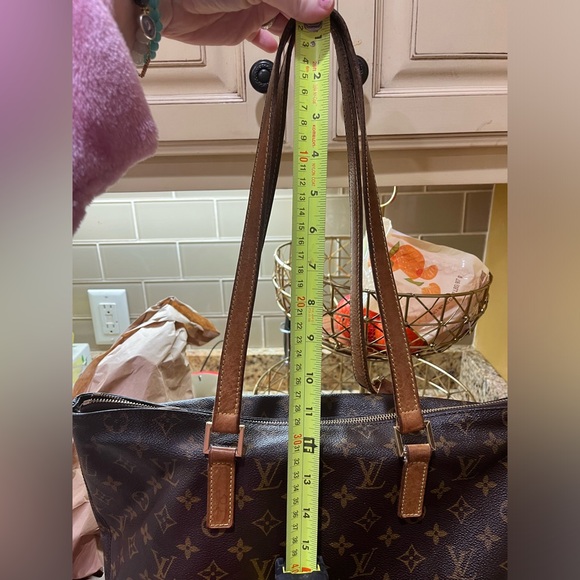 Louis Vuitton Authentic Monogram Leather Cabas Piano Tote - Picture 12 of 13